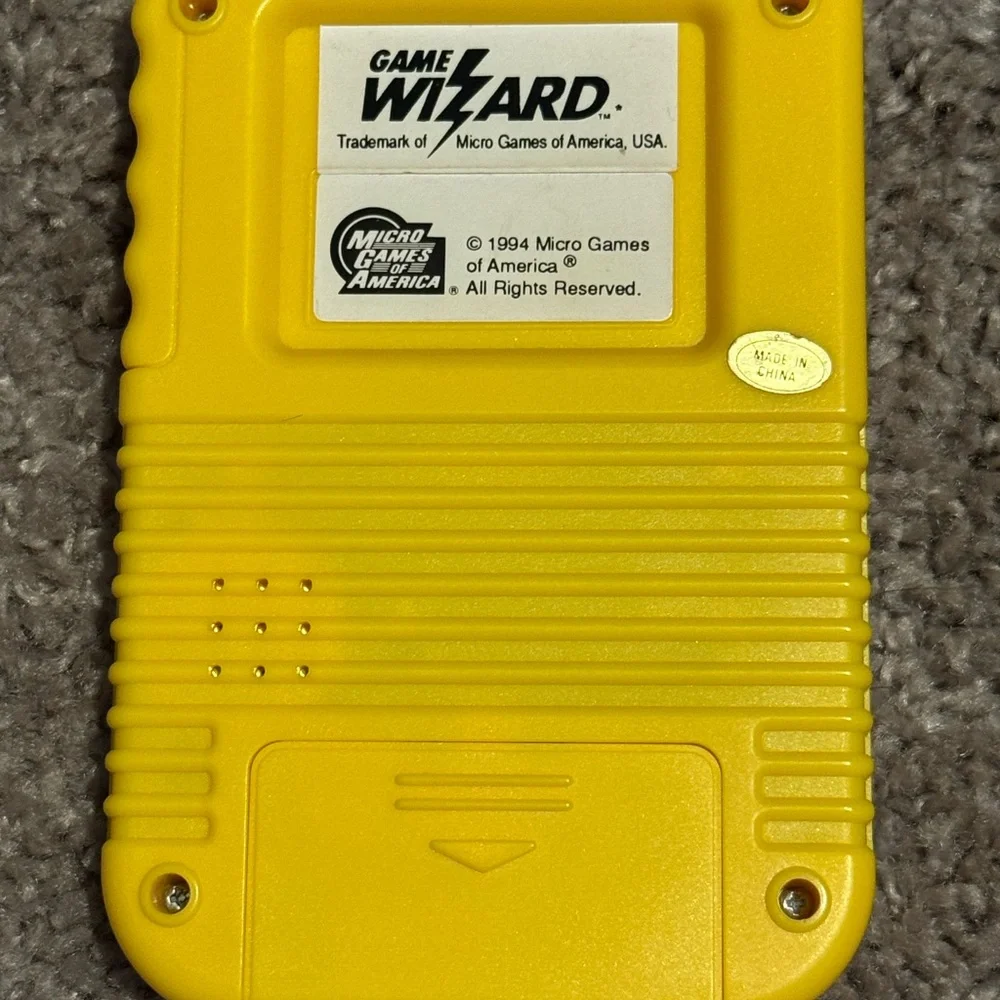 Vintage Game Wizard Power Rangers 3 Pack Games from 1994